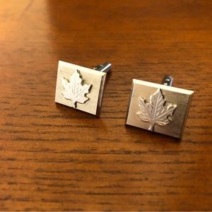 Maple print « Senator » cufflinks